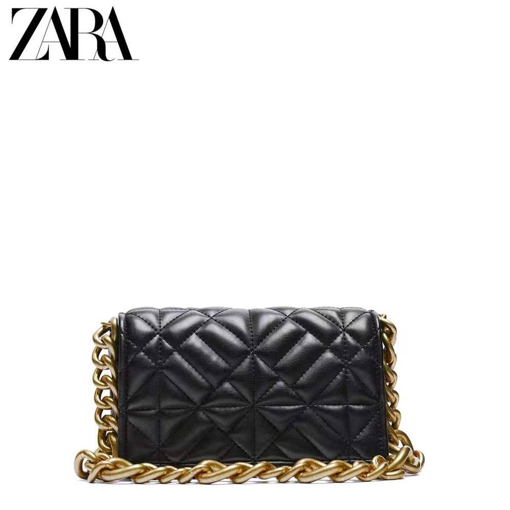 ZARA ladies quilted shoulder bag messenger bag chain bag